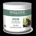 Wholistic Pet Organics Wholistic Pet Organics STWP405 4 oz MSM for Healthy Hips; Joints & Flexibility STWP405